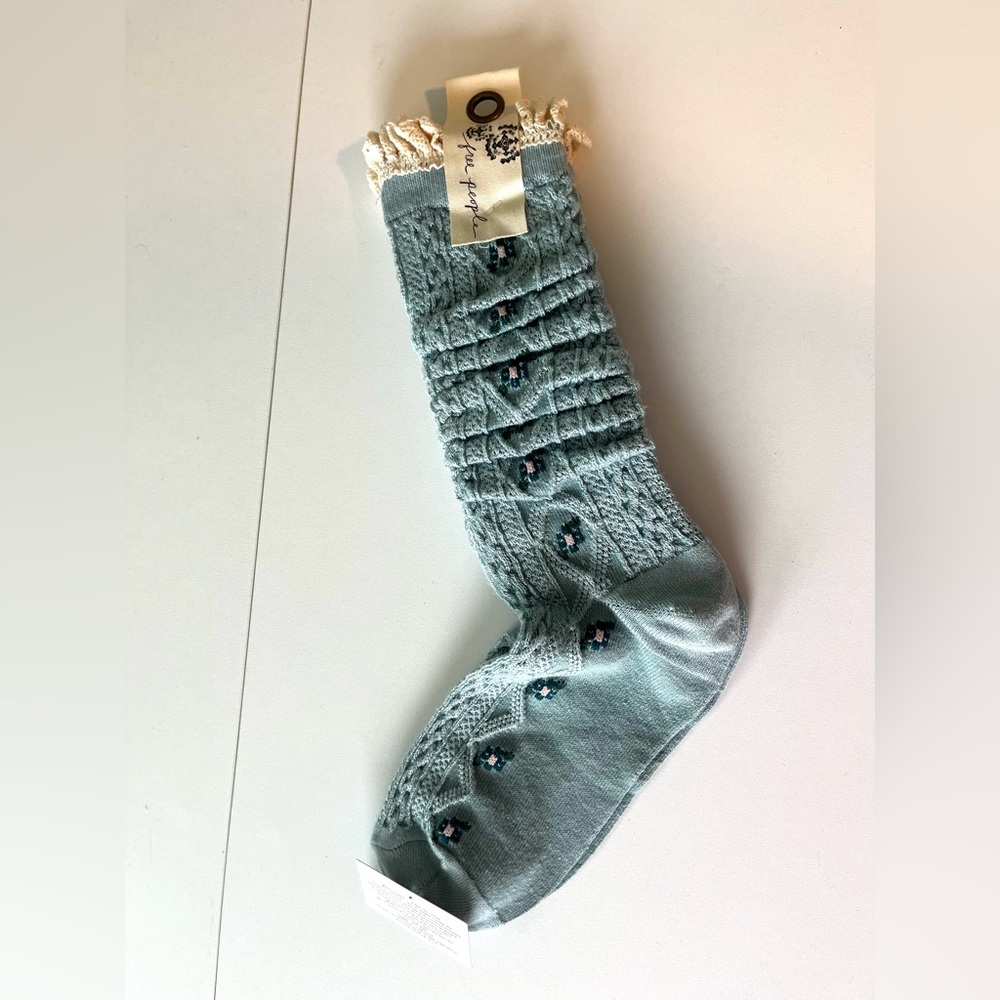 Free People Sweet Pea Knee Sock NWT